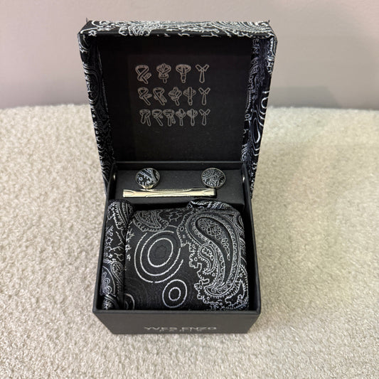 Coffret Accessoires Homme – Noir & Blanc