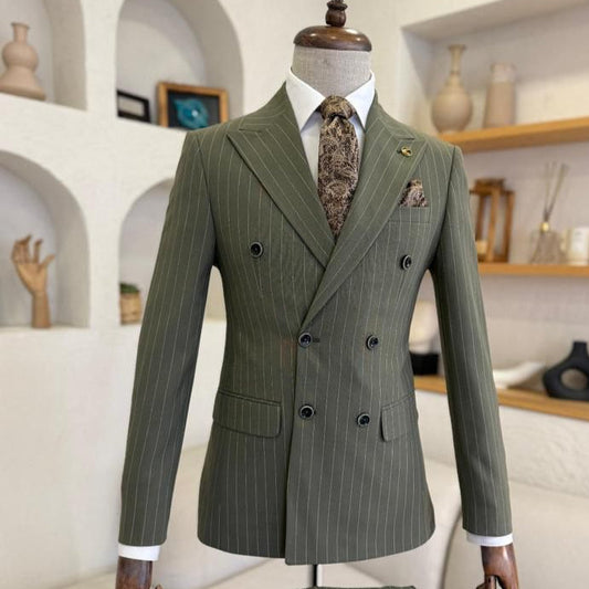 Costume Croisé Vert Opéra
