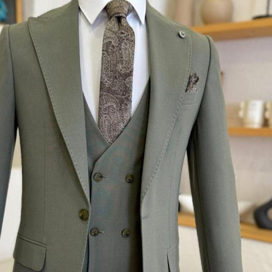 Set Paisley Olive Bronze