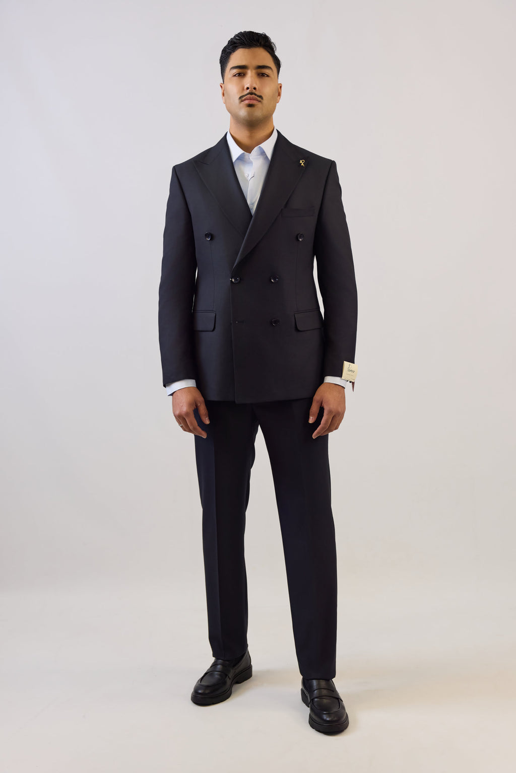 Costume Laine Bleu Nuit