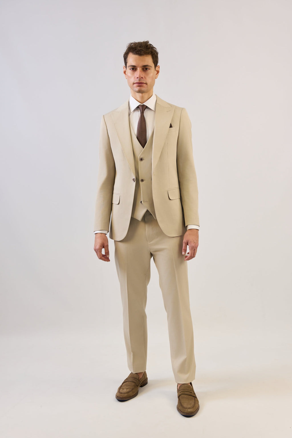 Costume Beige Haussmann