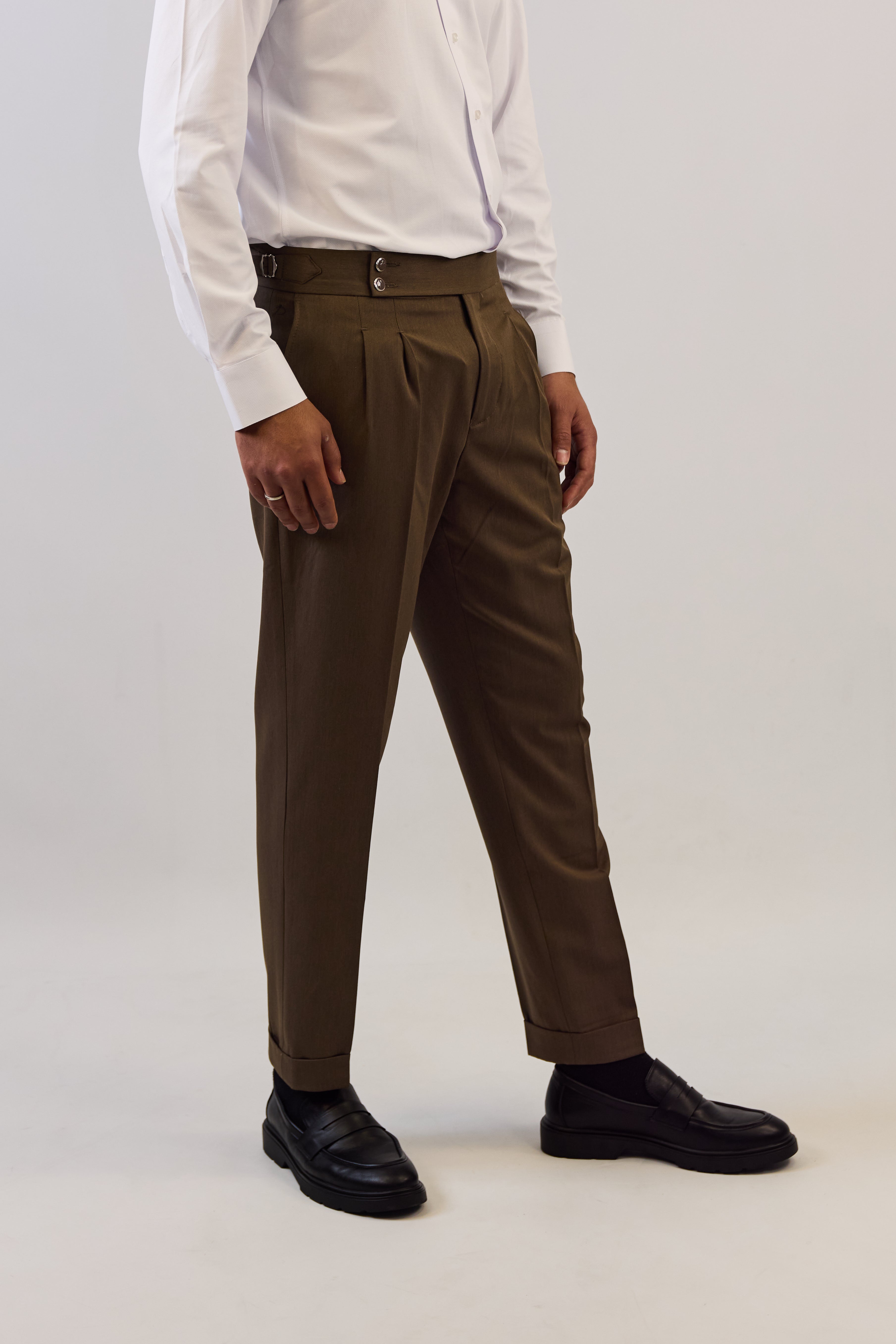 Pantalon Italien Brun