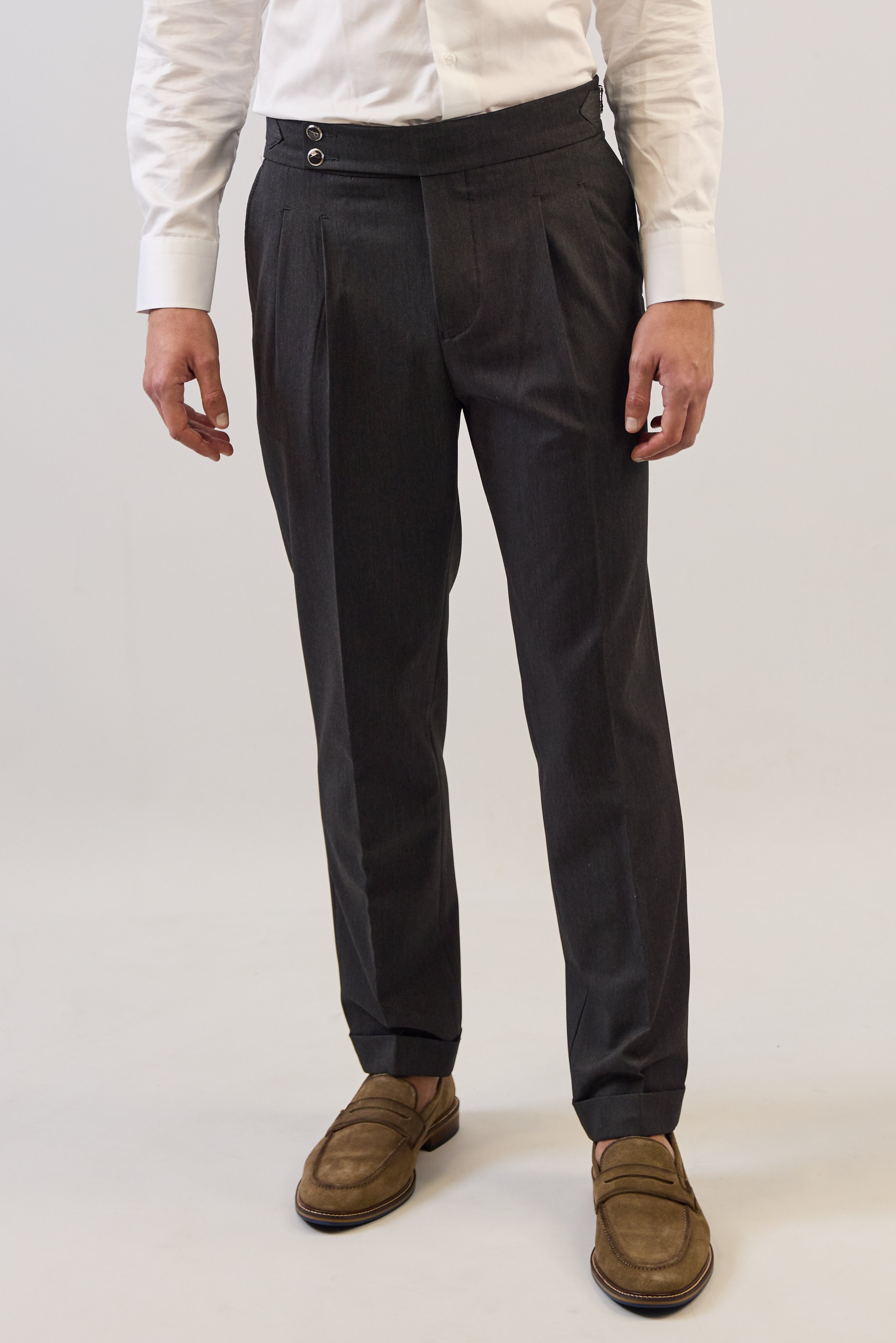 Pantalon Italien Gris