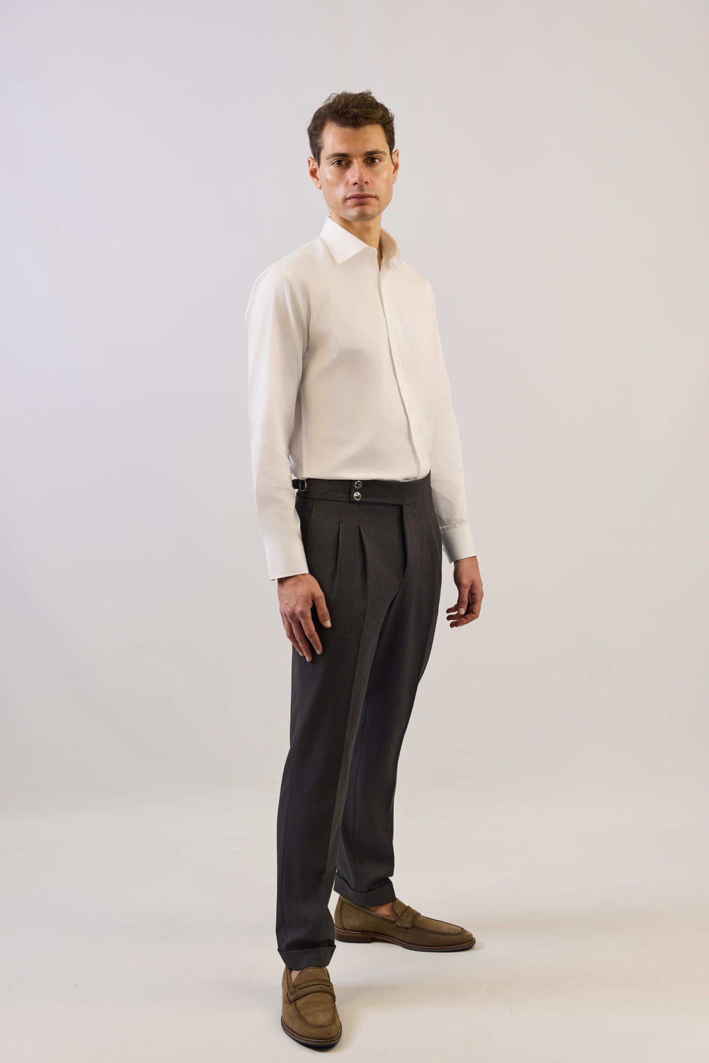 Pantalon Italien Gris