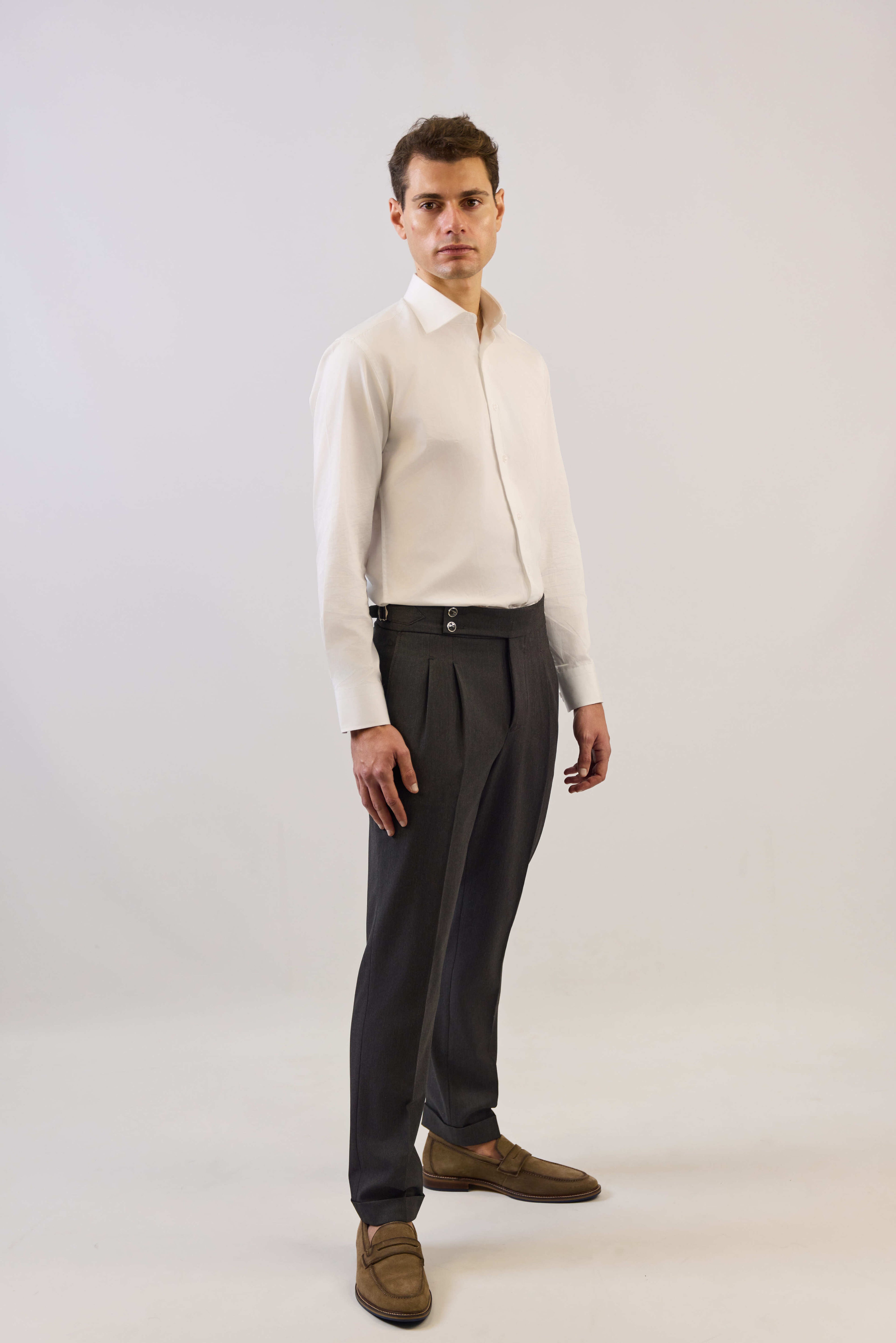 Pantalon Italien Gris