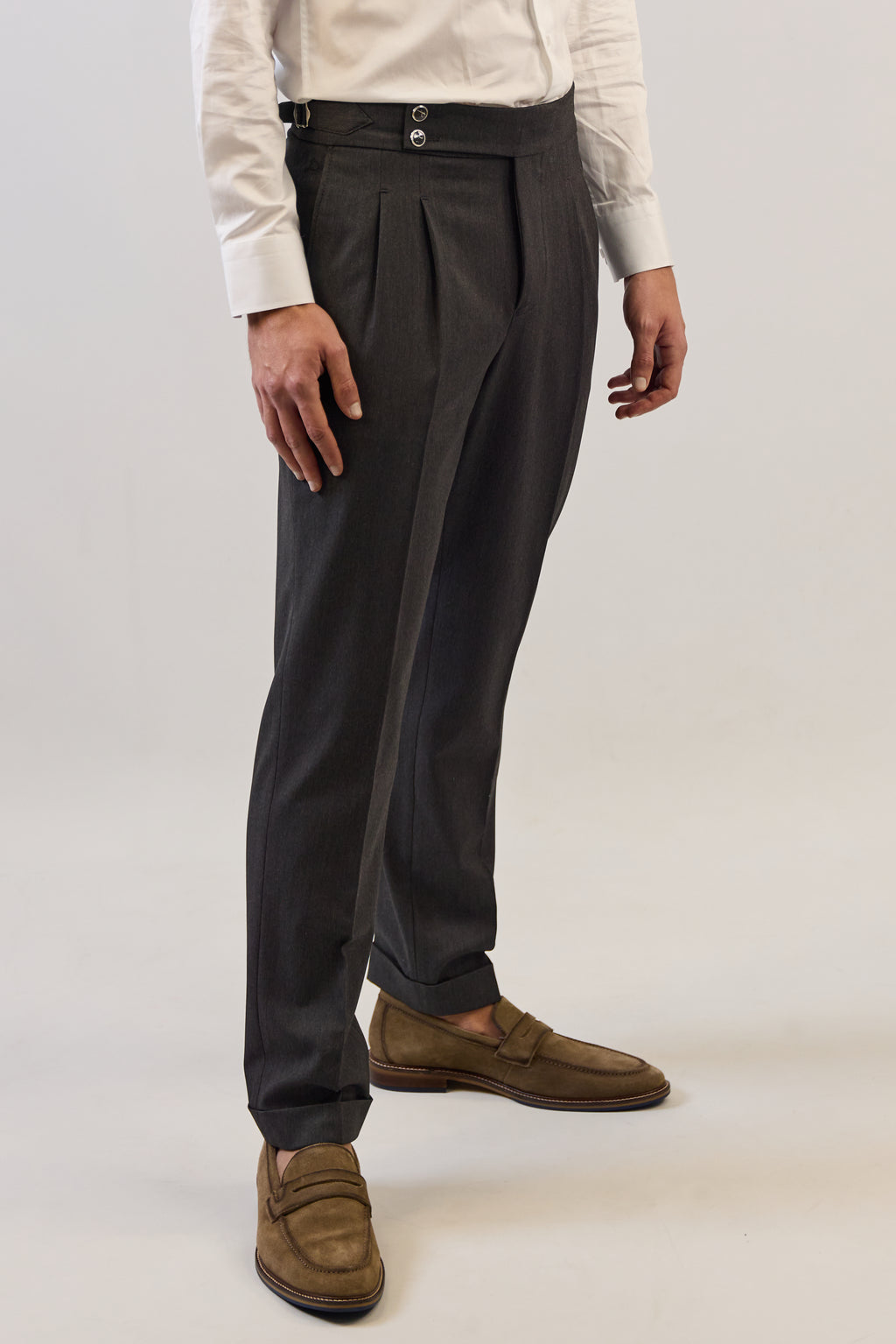 Pantalon Italien Gris