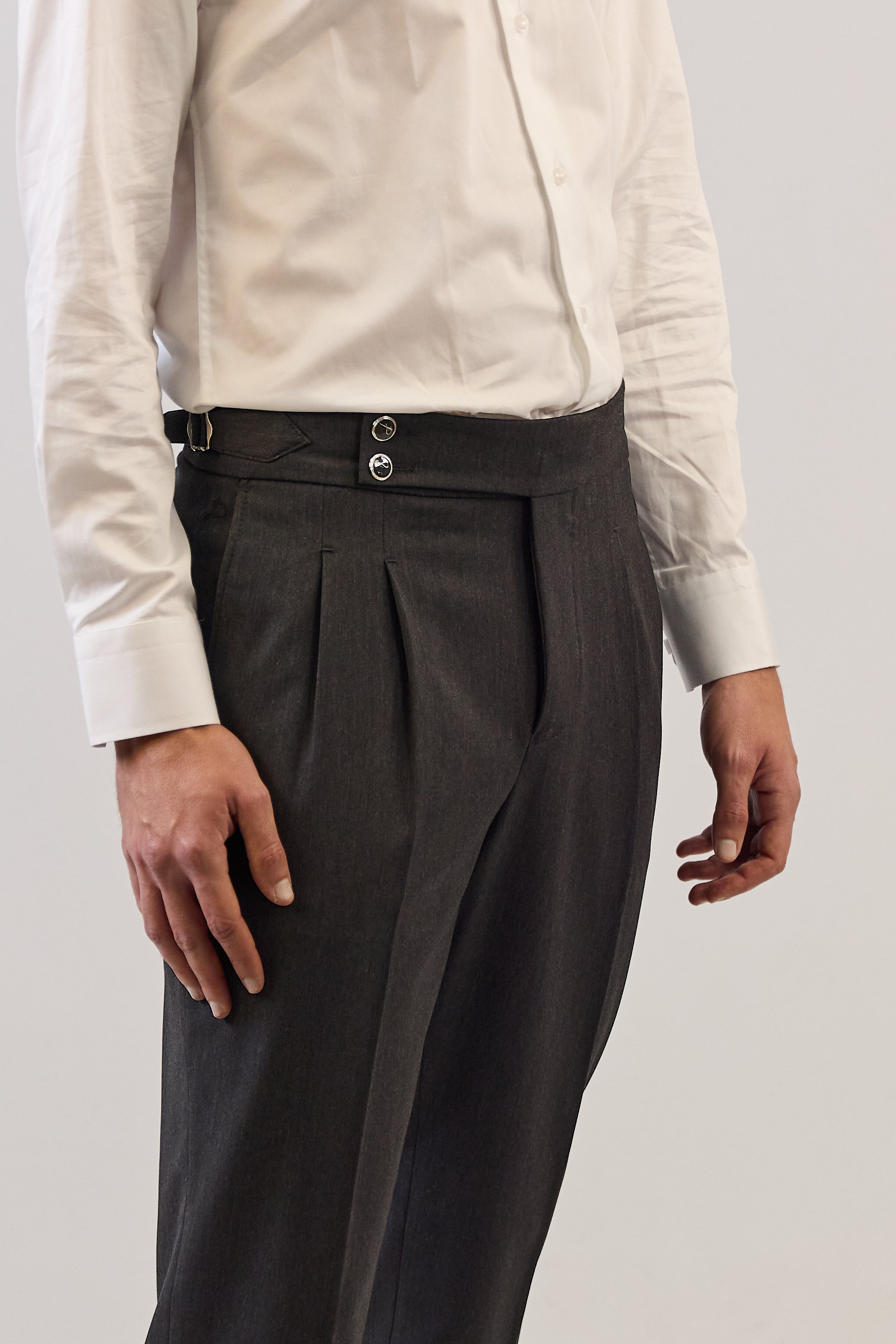 Pantalon Italien Gris