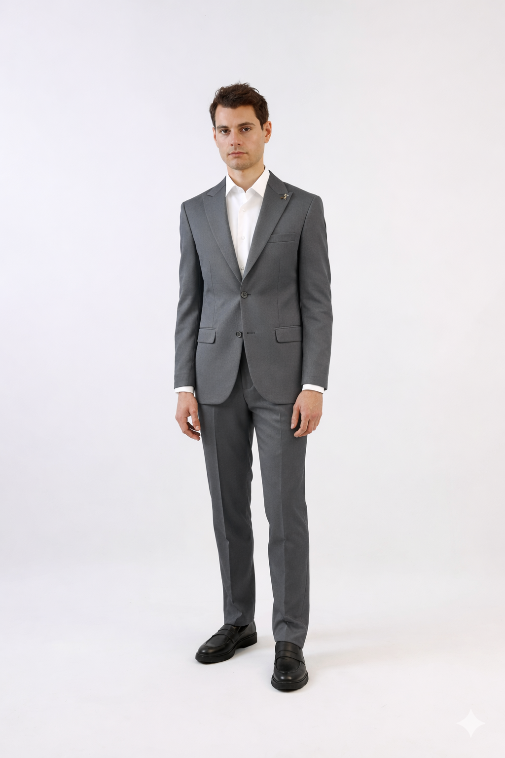 Costume Classique Gris