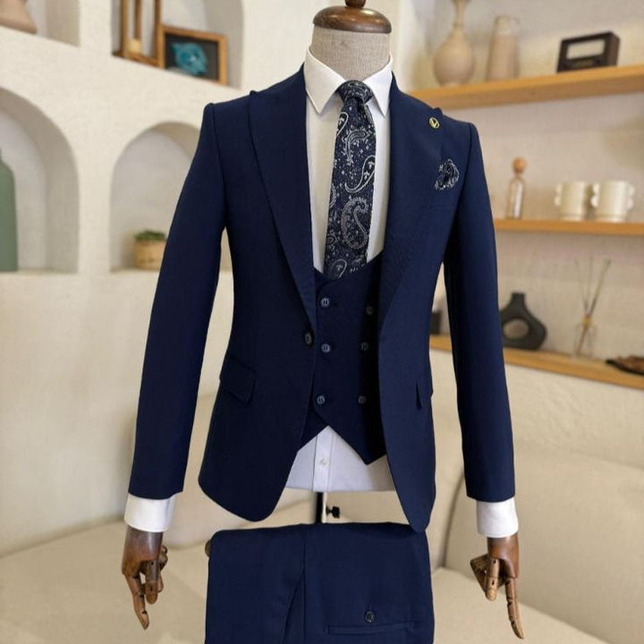 Costume Trois Pièces Bleu Royal Vincennes