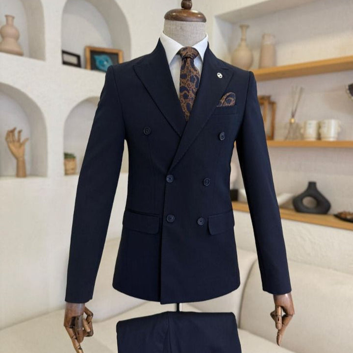Costume Croisé Bleu Nuit Vendôme