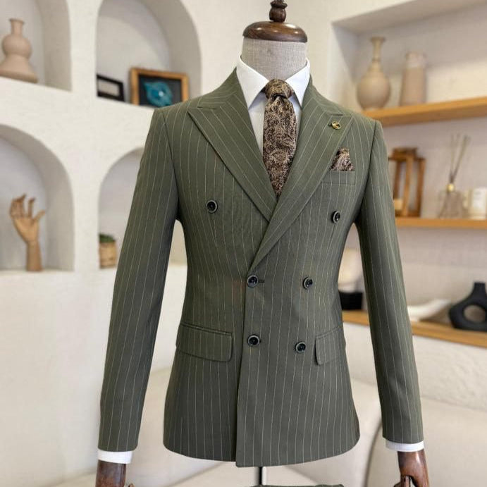 Costume Croisé Vert Opéra