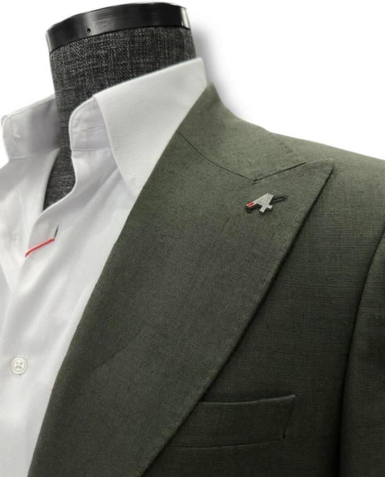 Costume Khaki 100% Lin