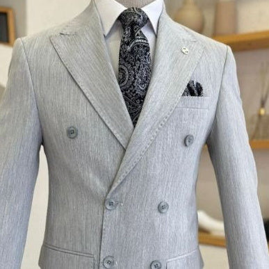 Set Silver Paisley